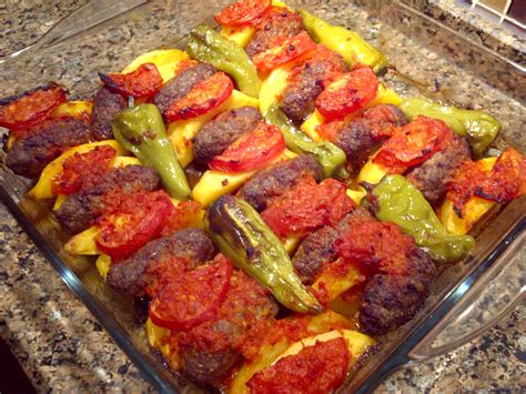 patlıcanlı köfteli fırın yemekleri